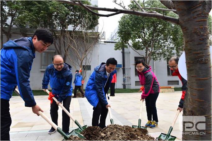 上海空间电源研究所开展“追求绿色风尚坚守品质工程”植树节主题活动 